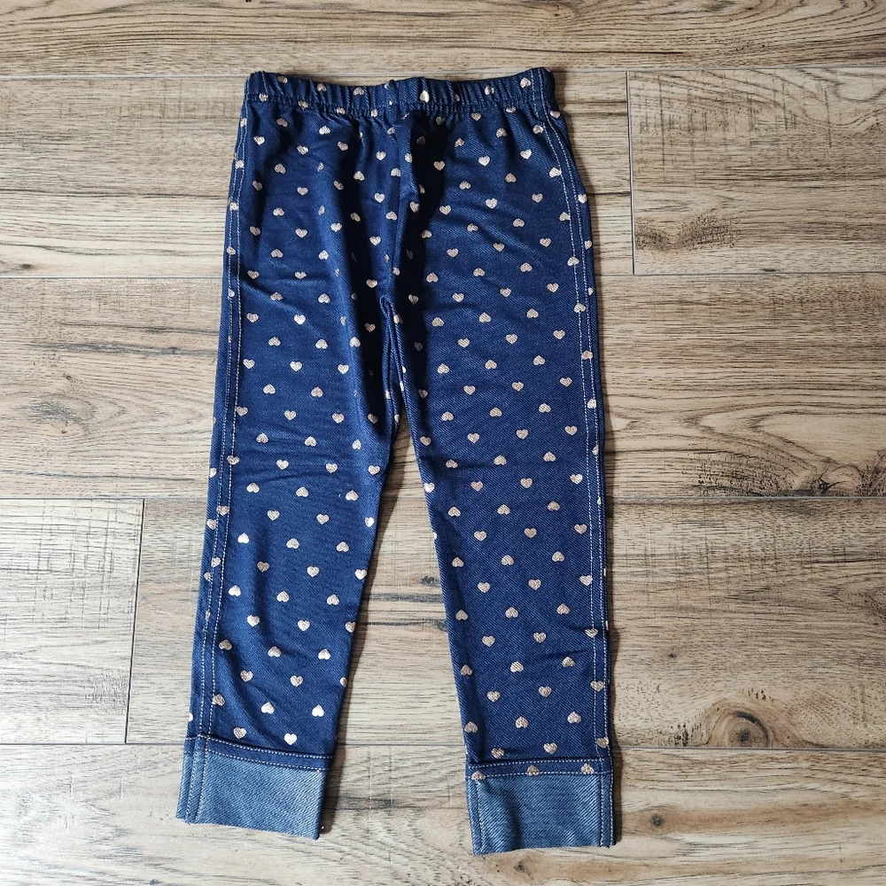 Little Lass 3-piece Metallic Heart Full of Love Jacket/Shirt/Pants Set Size 3T - Picture 6 of 16